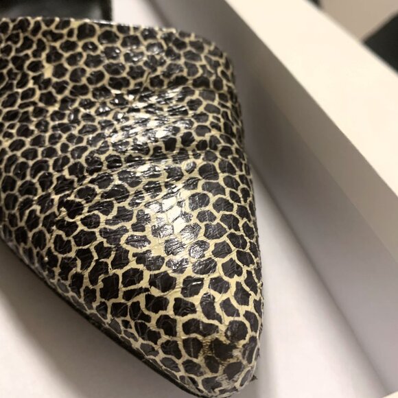 Pierre Hardy Leather D’Orsay Pointed Flats – Black/White, EU 39.5, Gently Used - Picture 5 of 5